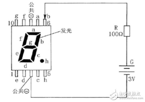 led數(shù)碼管怎么接線(xiàn)_LED數(shù)碼管的測(cè)試