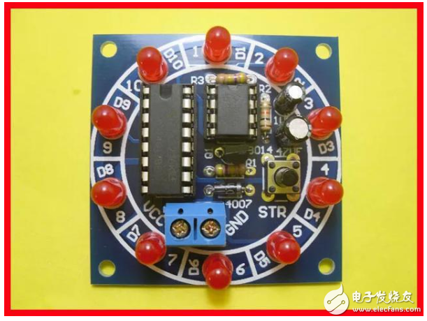 pcb设计"幸运转盘"-电子发烧友网