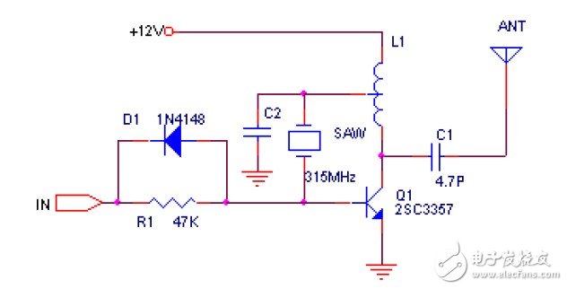 無線電遙控發射頭的接收電路設計