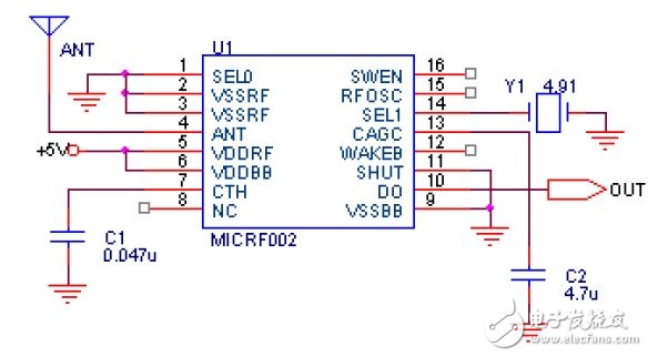 無線電遙控發射頭的接收電路設計