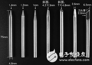 印制电路板的焊接如何选择合适的烙铁头