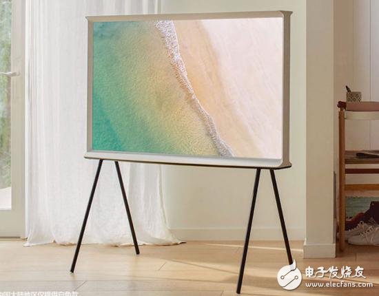 三星上新The Serif画境系列电视新品,搭载了4K超高清QLED面板
