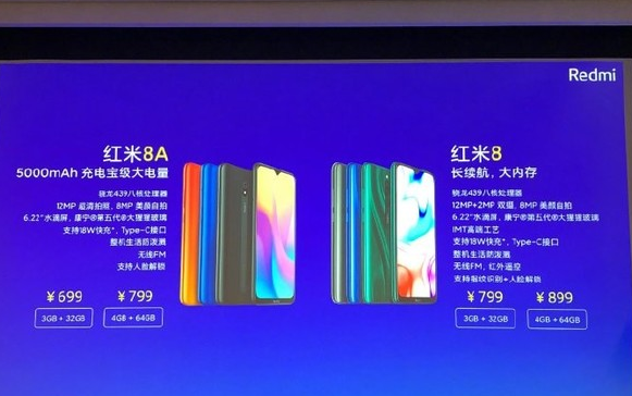 红米8与红米8A的区别有哪些