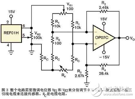 基于RTD傳感器電路的良好性能分析