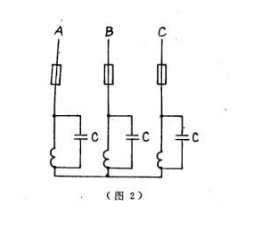 三相电机补偿电容怎么连接？