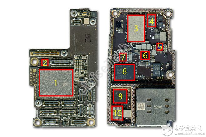 e拆解成本价为34107的iphone11promax内用了哪些模块