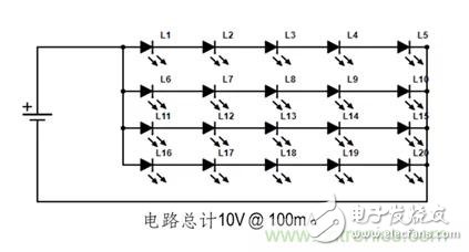 LED电路的三种接线方式介绍