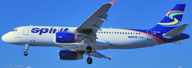 精神航空计划于今年年底将七架空客A320neo从...