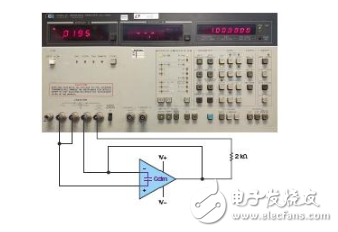 一种直接测量运算放大器输入差分电容的方法