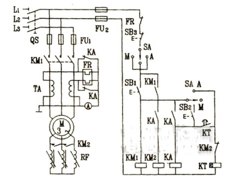 三相电机电路图
