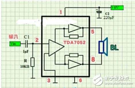 btl功放电路图