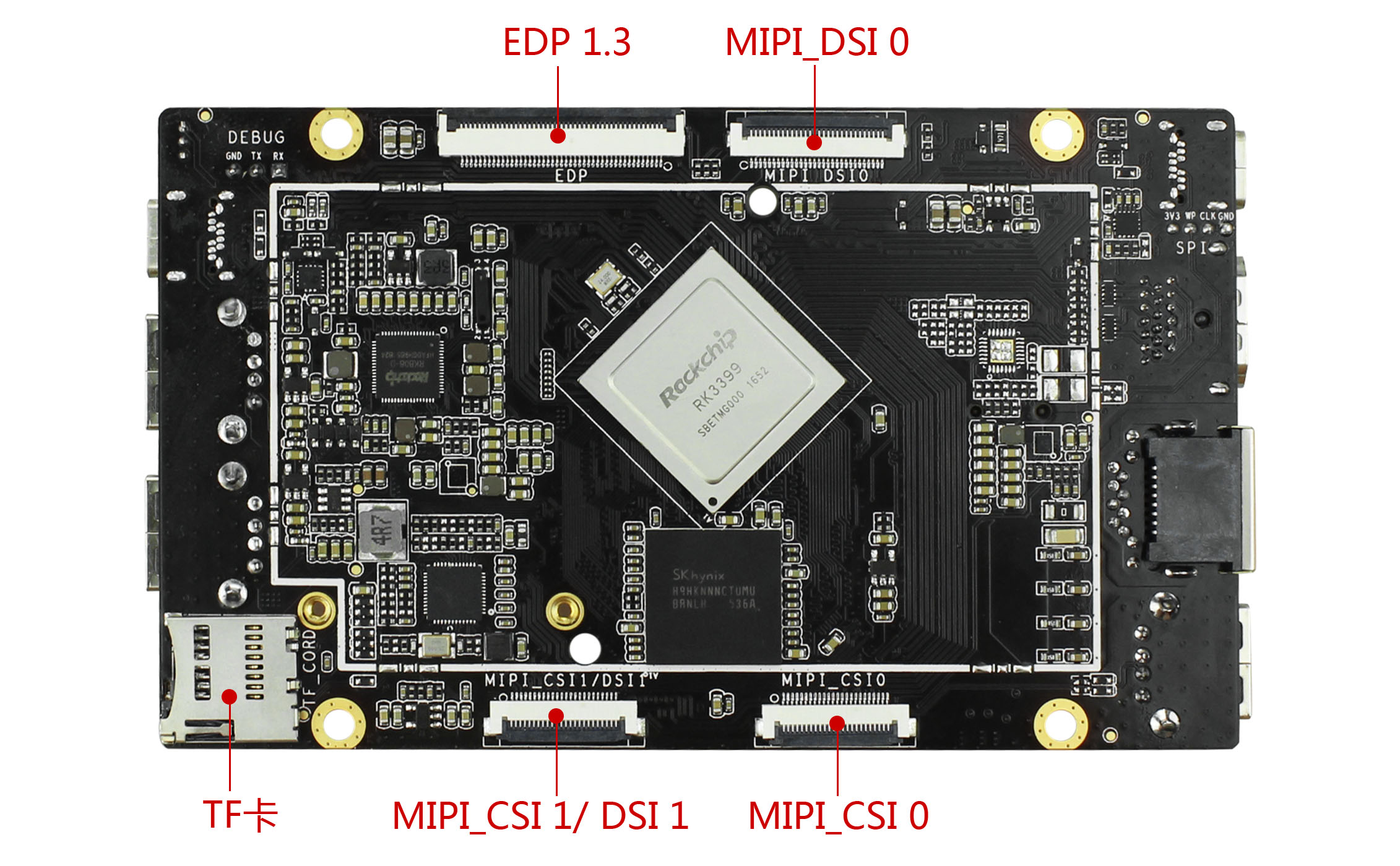 firefly ROC-RK3399-PC主板介绍