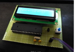 STC89C51单片机对LCD显示的串口调试关照强度程序设计