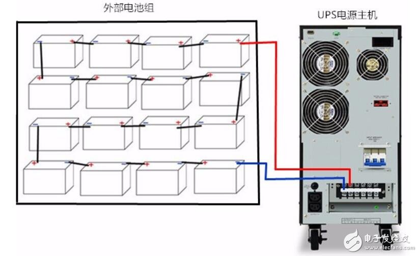ups电池组接线图