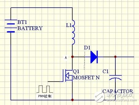 简单的升压电路原理图
