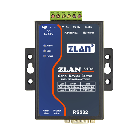 卓岚信息技术普通单串口服务器ZLAN5103概述