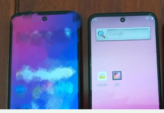 realme 6真机曝光采用了水滴屏设计整体的设...