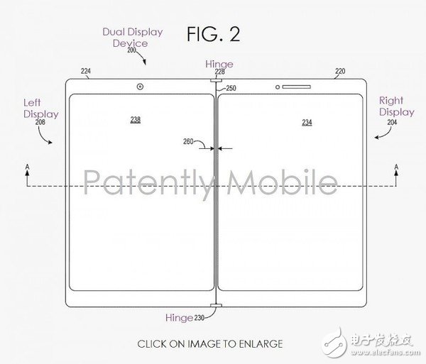 三星双屏智能手机专利曝光与微软双屏手机Surface Duo相似