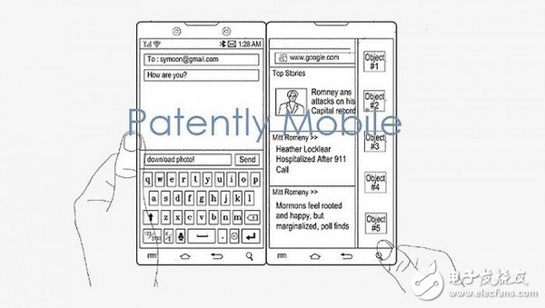 三星雙屏智能手機(jī)專利曝光與微軟雙屏手機(jī)Surface Duo相似