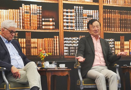 任正非:目前还未有美国公司来洽谈5G技术交易的合...