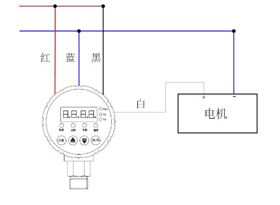 压力控制器怎么调_压力控制器接线图