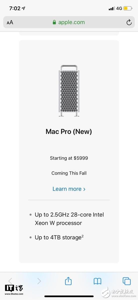苹果新款Mac Pro售价公布,搭载最高28核英特尔至强处理器
