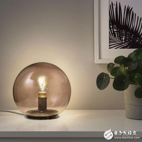 宜家智能灯具推出据用拥有类灯丝设计的特鲁菲E26 LED灯泡