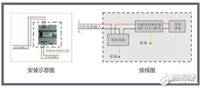 过欠压保护器接线图解