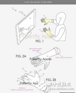 苹果推出一项触觉反馈手套专利 可以在Mac或VR头显 上运行VR游戏