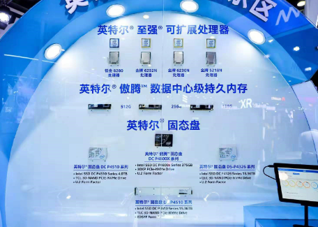 英特尔携手产业生态伙伴展示出了全场景5G技术和行...