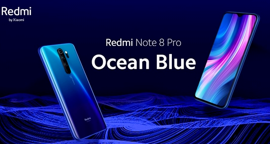Redmi Note 8 Pro将推出海洋蓝新配...
