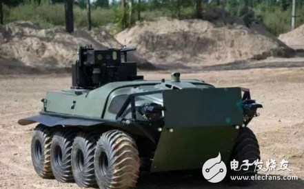 俄罗斯军事机器人威力猛 具备有打造无人装甲军团的...