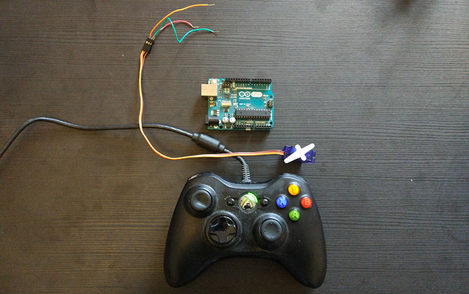 怎样使用游戏控制器和Arduino控制机器人
