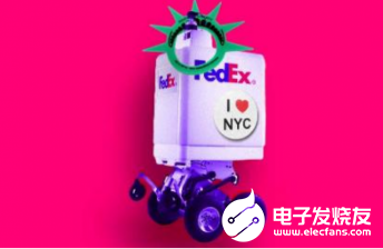 自动送货机器人目前并没有获得纽约市的街道测试许可