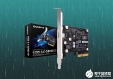 技嘉发布一款USB 3.2 Gen2x2接口扩展...