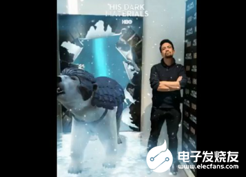 HBO推出一款Snapchat AR镜头 为《H...