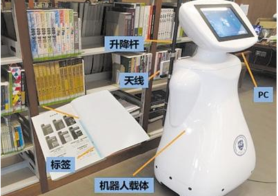 机器人在图书馆正式上岗,海量图书管理更省心