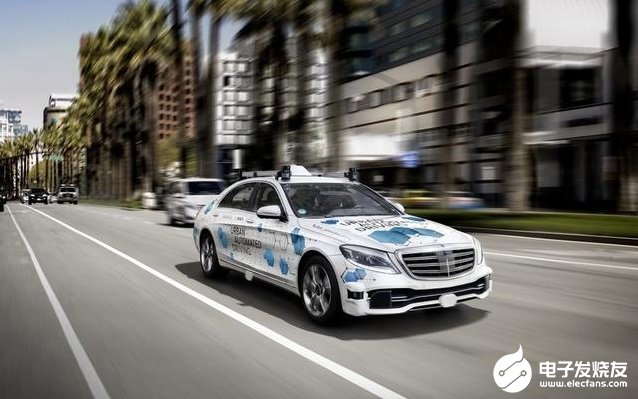 英特尔自动驾驶汽车研发新进展,奔驰S级进行Robotaxi测试
