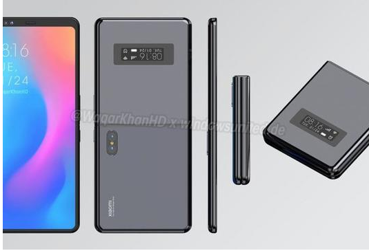 小米翻蓋式折疊屏新機Mi-Flux曝光類似摩托羅...