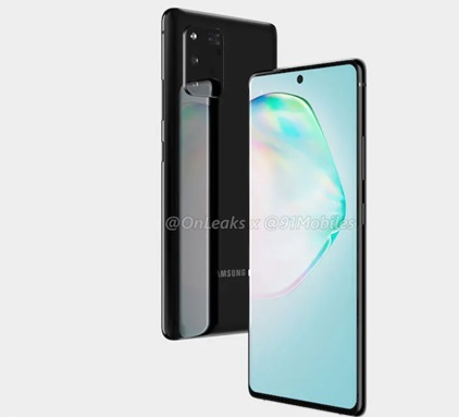 三星Galaxy S10 Lite曝光采用了中置...