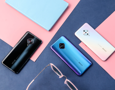 vivo y9s曝光采用了几何菱形id设计配备了4800万全场景四摄