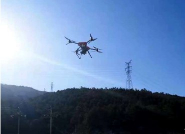 冀北地區首次220千伏輸電線路實現無人機自主機巡