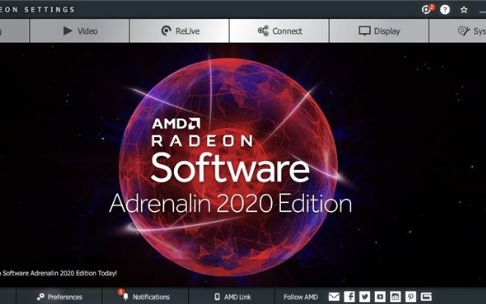 AMD的腎上腺素2020驅動,新增的Radeon...