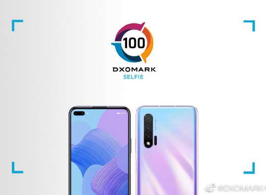 华为nova 6 5G前置相机得分曝光总分为10...
