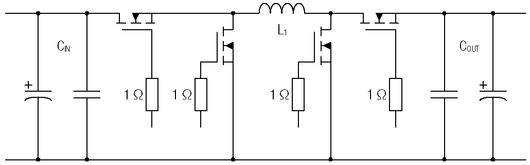 圖3：轉(zhuǎn)換器功率級簡圖。