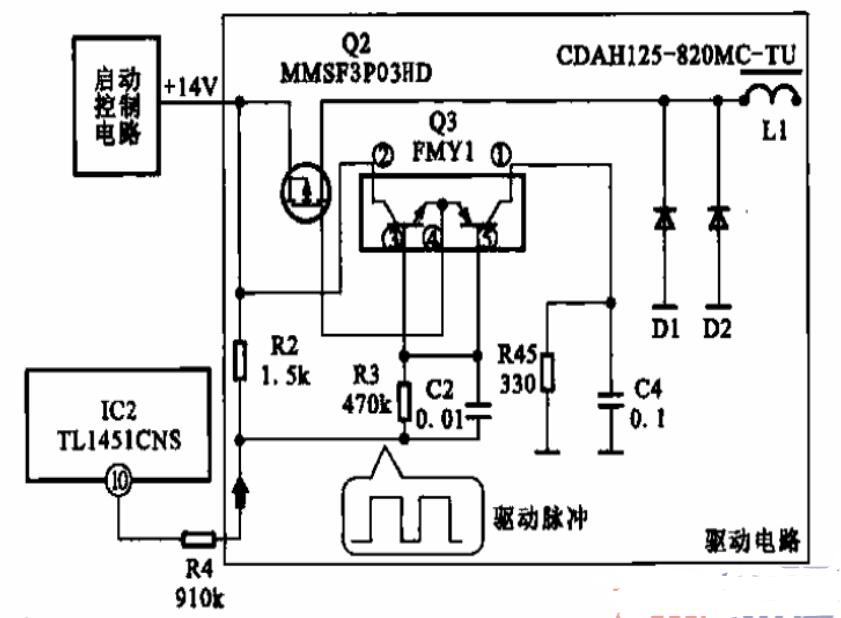 逆變器的驅(qū)動(dòng)電路圖