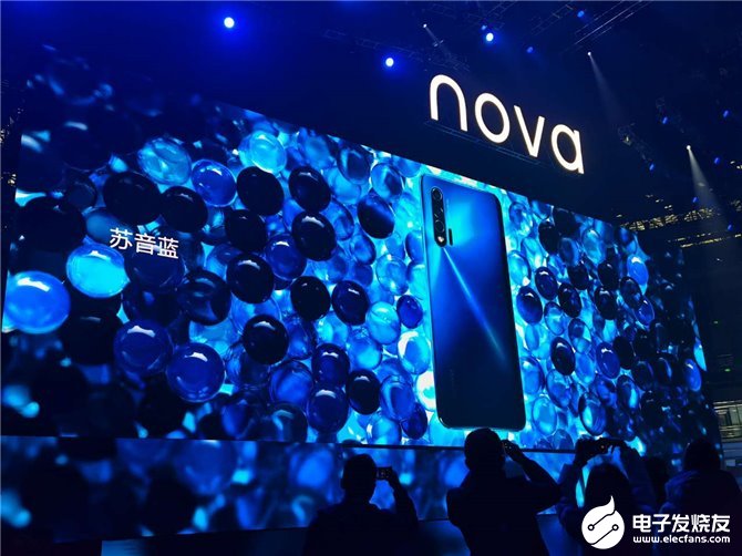 华为Nova 6 5G手机亮相,搭载2.4mm超窄指纹模组和支持NSA/SA双模