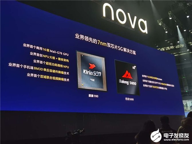 华为Nova 6 5G手机亮相,搭载2.4mm超窄指纹模组和支持NSA/SA双模