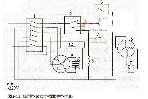 窗式空调器控制电路