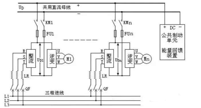 變頻器內(nèi)部主電路詳解